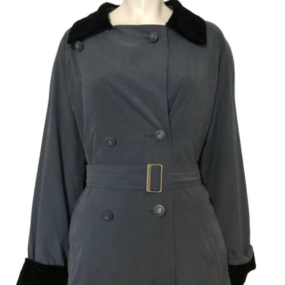London Fog Petite Size 10 Tranche Coat - Picture 6 of 13